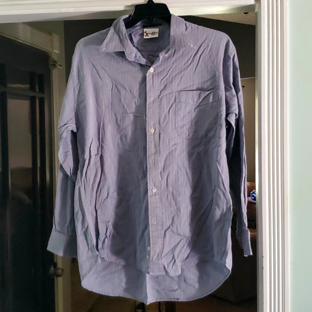Men's Long Sleeve Shirt with Mickey Profile